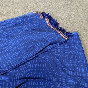 Mens blue scarf